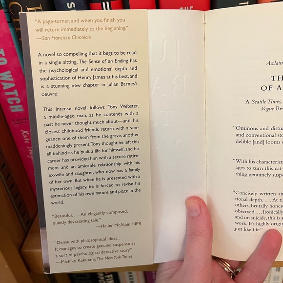 4/$25 The Sense of an Ending by Julian Barnes - Picture 3 of 3